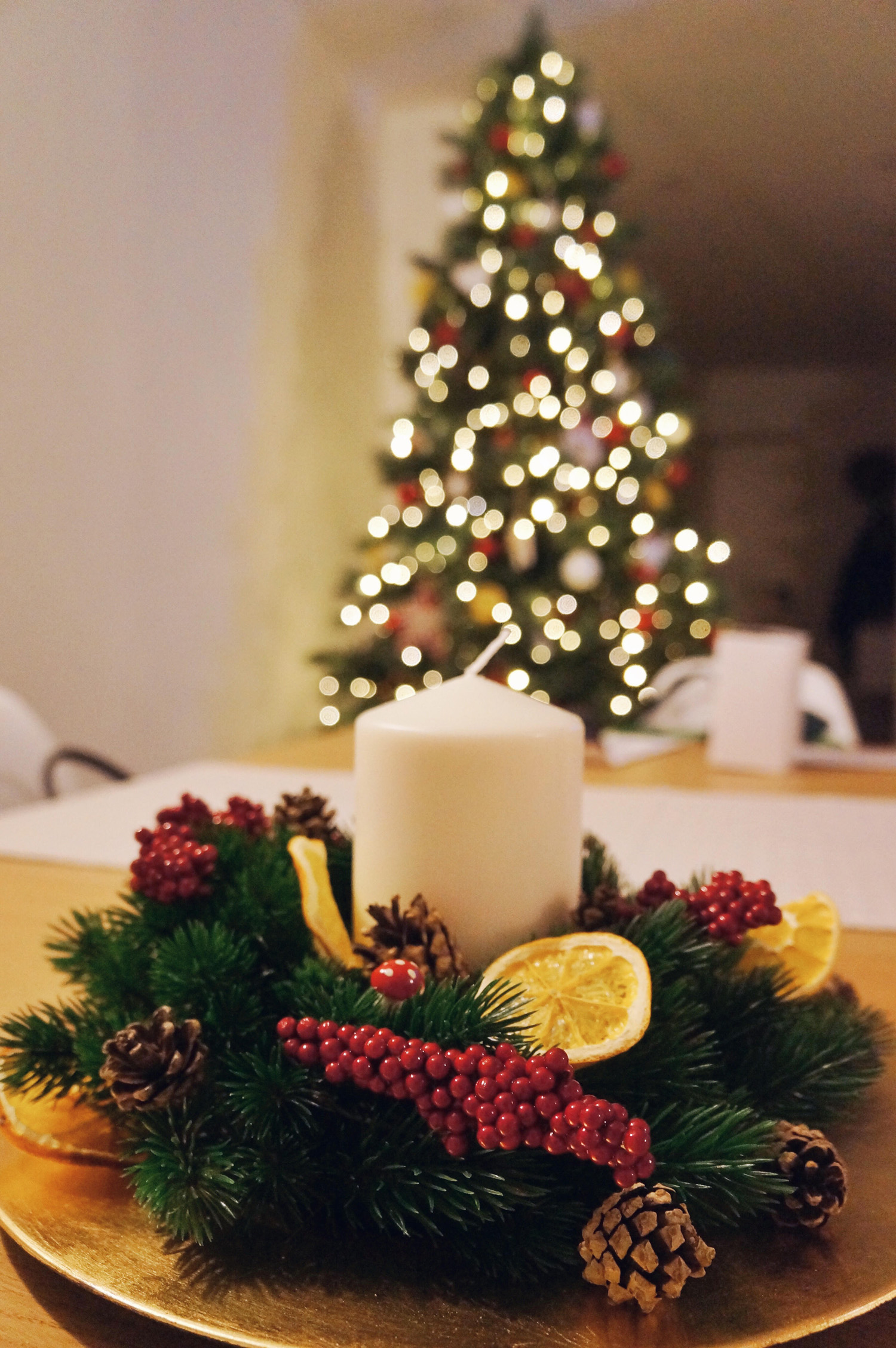 Centrotavola Natale Homemade.Il Centrotavola Per Le Feste A Daria Piace Mangiare